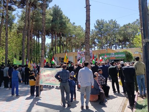 تصاویر/اجتماع مردمی انا علی العهد در دلیجان