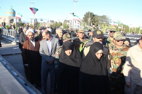 تصاویر / مراسم غبارروبی مزار شهدا ی قزوین