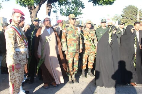 تصاویر / مراسم غبارروبی مزار شهدا ی قزوین