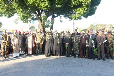 تصاویر / مراسم غبارروبی مزار شهدا ی قزوین