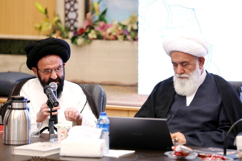 تصاویر/ نشست آیت الله اعرافی با مدیران آموزش حوزه تهران
