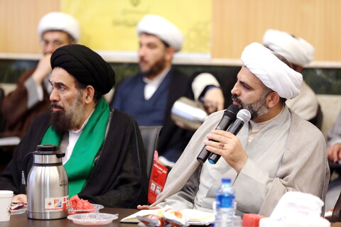 تصاویر/ نشست آیت الله اعرافی با مدیران آموزش حوزه تهران
