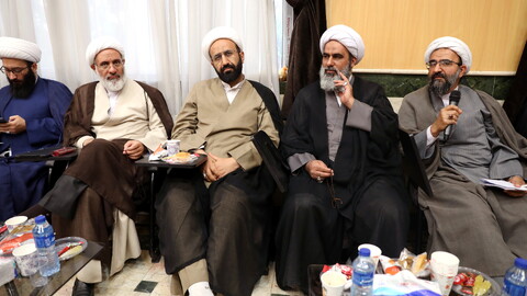 تصاویر/ نشست آیت الله اعرافی با مدیران آموزش حوزه تهران