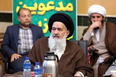 تصاویر/ نشست آیت الله اعرافی با مدیران آموزش حوزه تهران