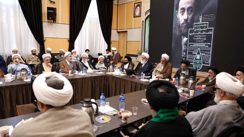 تصاویر/ نشست آیت الله اعرافی با مدیران آموزش حوزه تهران