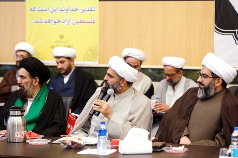 تصاویر/ نشست آیت الله اعرافی با مدیران آموزش حوزه تهران