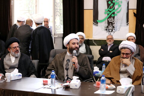 تصاویر/ نشست آیت الله اعرافی با مدیران آموزش حوزه تهران