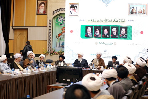 تصاویر/ نشست آیت الله اعرافی با مدیران آموزش حوزه تهران
