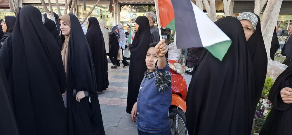 فیلم| تجمع مردم اراک در حمایت از مظلومان غزه