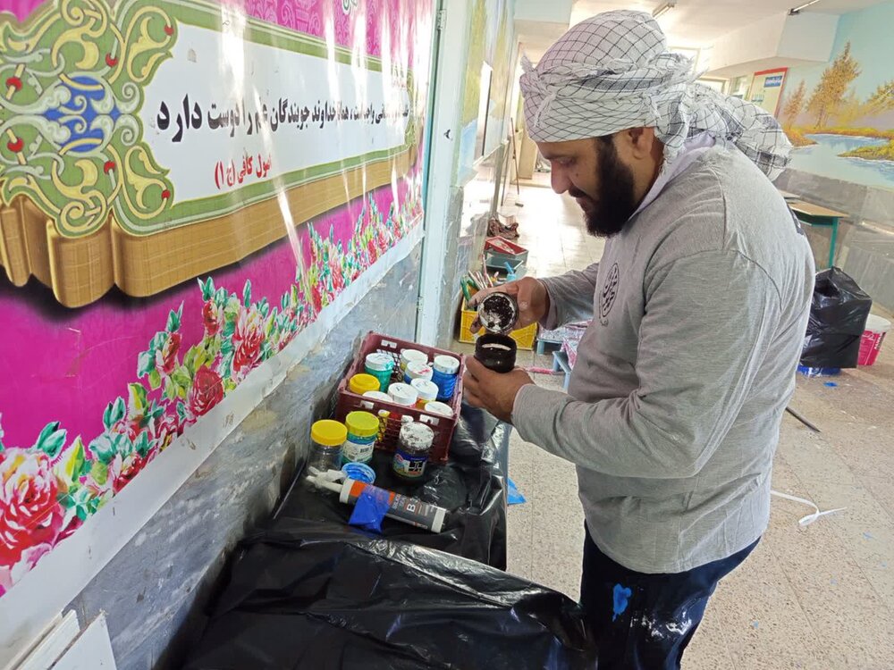 تصاویر| برگزاری اردوی جهادی طلاب البرزی در روستای ایپک