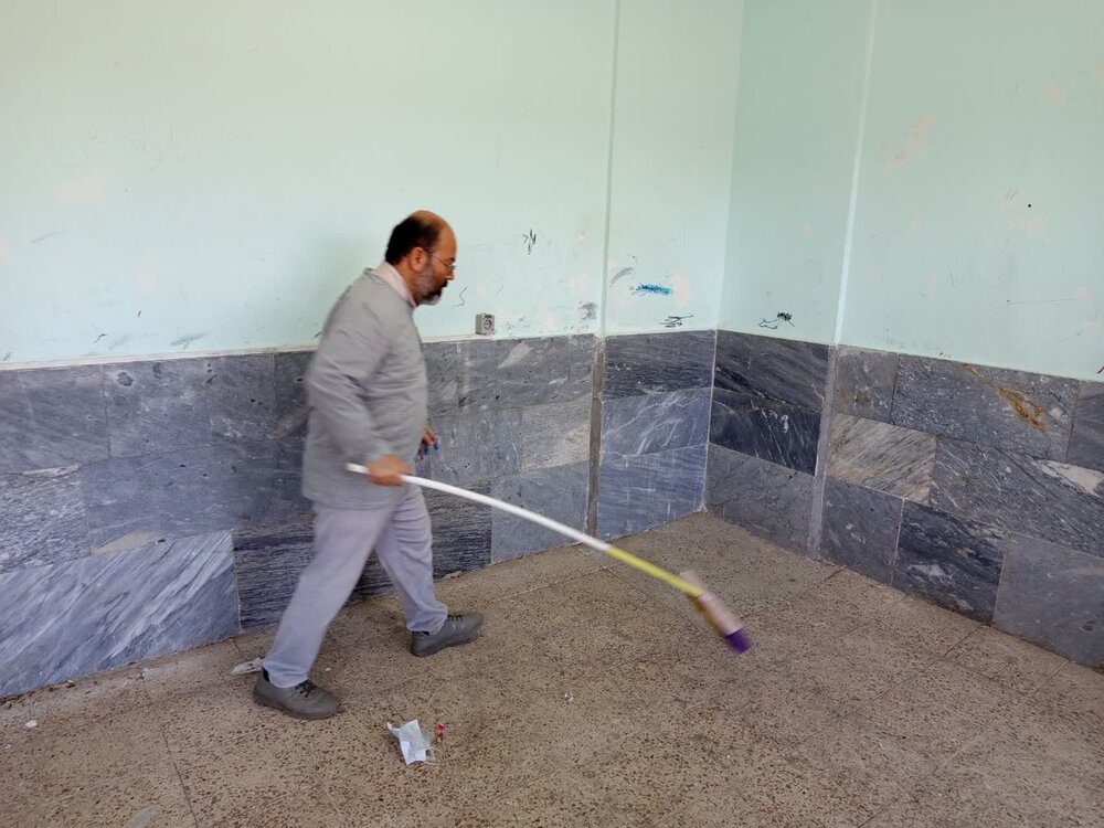 تصاویر| برگزاری اردوی جهادی طلاب البرزی در روستای ایپک