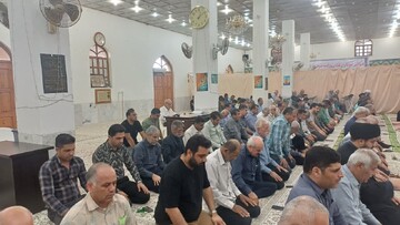 نماز جمعه بندرریگ به روایت تصویر