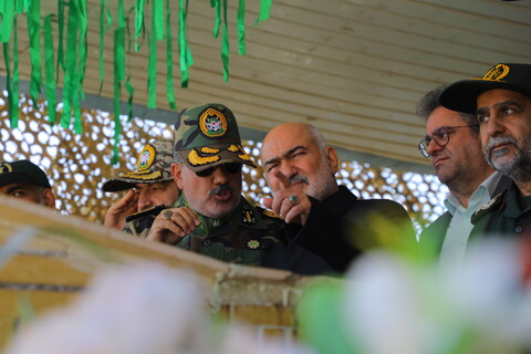 مراسم گرامیداشت روز ارتش در اهواز