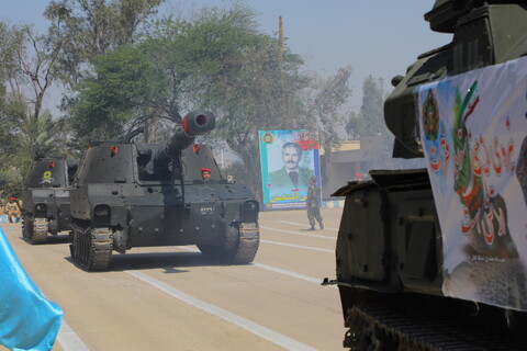 مراسم گرامیداشت روز ارتش در اهواز