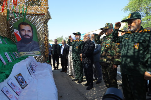 مراسم گرامیداشت روز ارتش در اهواز