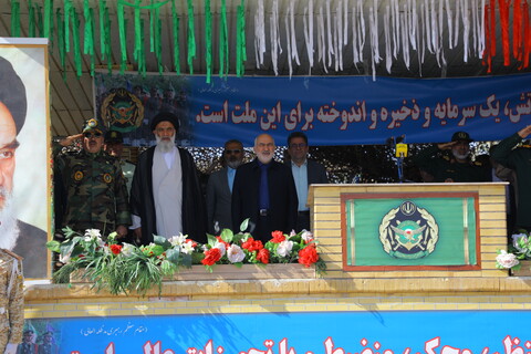 مراسم گرامیداشت روز ارتش در اهواز