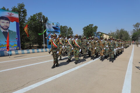 مراسم گرامیداشت روز ارتش در اهواز