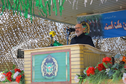 مراسم گرامیداشت روز ارتش در اهواز