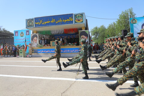 مراسم گرامیداشت روز ارتش در اهواز