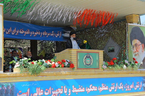 مراسم گرامیداشت روز ارتش در اهواز