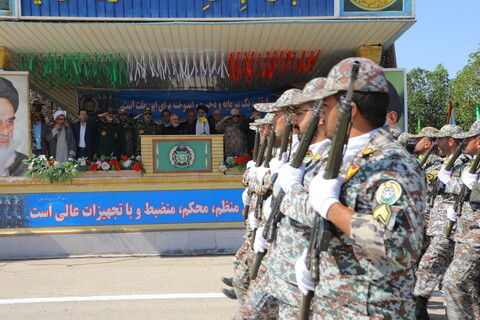 مراسم گرامیداشت روز ارتش در اهواز