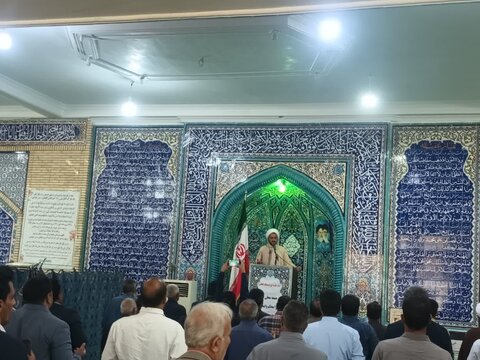 تصاویر/ اقامه نماز جمعه فهرج