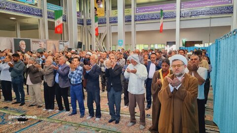 تصاویر/ اقامه نماز جمعه رابر