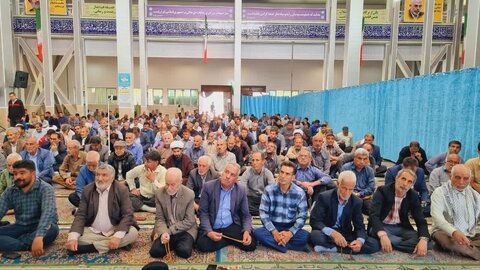 تصاویر/ اقامه نماز جمعه رابر