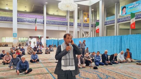 تصاویر/ اقامه نماز جمعه رابر