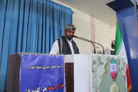 تصاویر/ اقامه نماز جمعه جازموریان