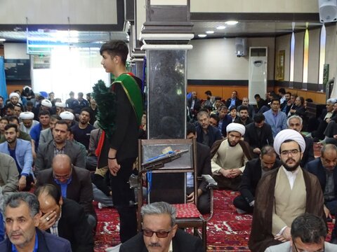 تصاویر/ آیین عبادی سیاسی نماز جمعه چهاربرج