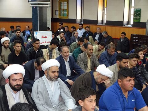 تصاویر/ آیین عبادی سیاسی نماز جمعه چهاربرج