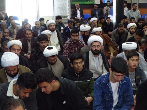 تصاویر/ آیین عبادی سیاسی نماز جمعه چهاربرج