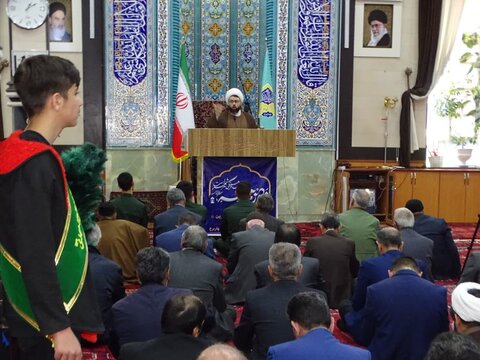 تصاویر/ آیین عبادی سیاسی نماز جمعه چهاربرج