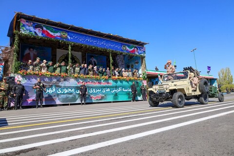 تصاویر/ رژه روز ارتش در تبریز