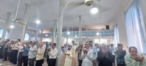 تصاویر/ اقامه نماز جمعه نودژ