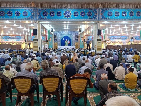 آیین عبادی سیاسی نمازجمعه امروز بوشهر
