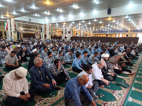 آیین عبادی سیاسی نمازجمعه امروز بوشهر