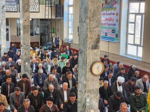 تصاویر/ آیین عبادی سیاسی نماز جمعه چایپاره