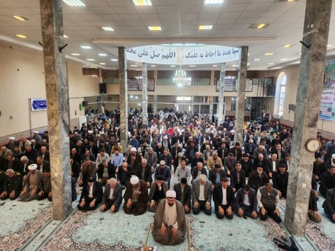 تصاویر/ آیین عبادی سیاسی نماز جمعه چایپاره