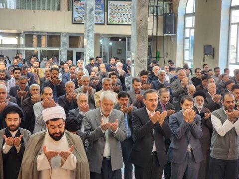 تصاویر/ آیین عبادی سیاسی نماز جمعه چایپاره