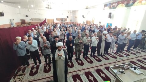 نمازجمعه امروز شهر سعدآباد به روایت تصاویر