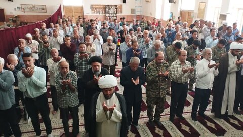 نمازجمعه امروز شهر سعدآباد به روایت تصاویر