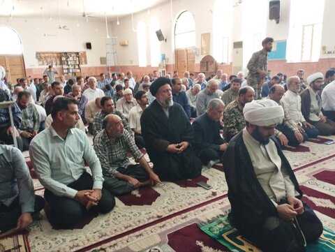 نمازجمعه امروز شهر سعدآباد به روایت تصاویر