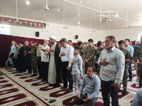 نمازجمعه امروز شهر سعدآباد به روایت تصاویر