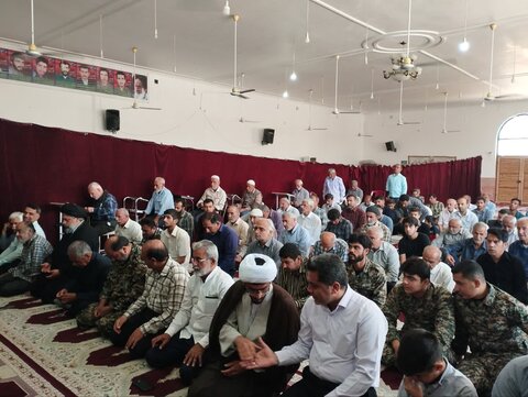 نمازجمعه امروز شهر سعدآباد به روایت تصاویر