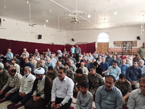 نمازجمعه امروز شهر سعدآباد به روایت تصاویر