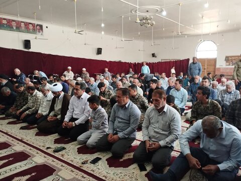 نمازجمعه امروز شهر سعدآباد به روایت تصاویر