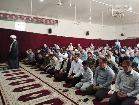 نمازجمعه امروز شهر سعدآباد به روایت تصاویر