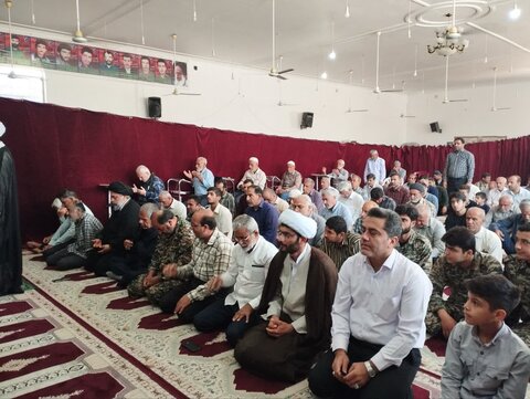 نمازجمعه امروز شهر سعدآباد به روایت تصاویر